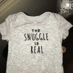 The Snuggle is Real Onesie